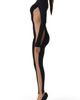 Naked Wardrobe Naked Wardrobe Body Flex Two-Tone Jumpsuit - 5