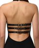 Naked Wardrobe Naked Wardrobe Butter Halter Wide Leg Jumpsuit - 3