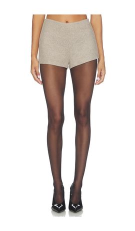 Naked Wardrobe Naked Wardrobe Chevron Suited Hot Pants