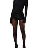 Naked Wardrobe Naked Wardrobe Crystal Studded Shorts - 5