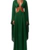 Naked Wardrobe Naked Wardrobe Cutout Satin Maxi Dress - 1