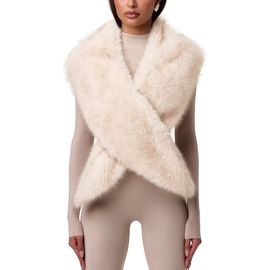 Naked Wardrobe Naked Wardrobe Faux Fur Scarf