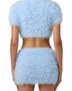 Naked Wardrobe Naked Wardrobe Furry Knit Crop Sweater - 2