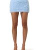 Naked Wardrobe Naked Wardrobe Furry Knit Miniskirt - 1
