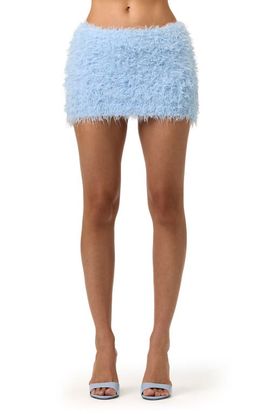 Naked Wardrobe Naked Wardrobe Furry Knit Miniskirt