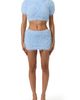Naked Wardrobe Naked Wardrobe Furry Knit Miniskirt - 4
