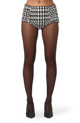 Naked Wardrobe Naked Wardrobe Houndstooth Shorts