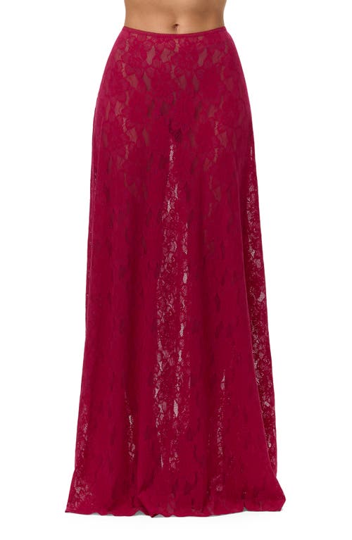 Naked Wardrobe Naked Wardrobe Lace Maxi Skirt
