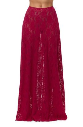 Naked Wardrobe Naked Wardrobe Lace Maxi Skirt