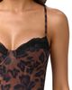 Naked Wardrobe Naked Wardrobe Lace Trim Bodysuit - 4