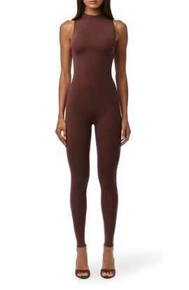 Naked Wardrobe Naked Wardrobe Mock Neck Jumpsuit
