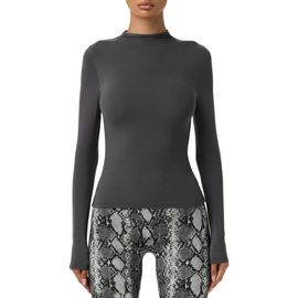 Naked Wardrobe Naked Wardrobe Mock Neck Top