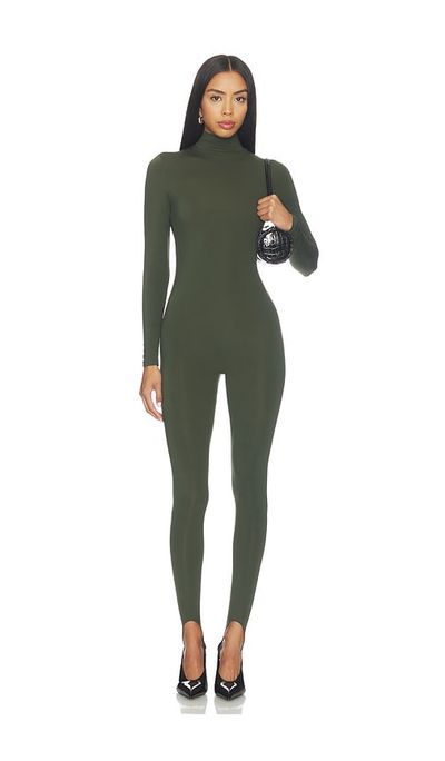 Naked Wardrobe Naked Wardrobe Naked Turtleneck Stirrup Jumpsuit