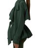 Naked Wardrobe Naked Wardrobe Nylon Bubble Trench Coat - 3