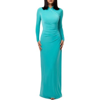 Naked Wardrobe Naked Wardrobe Overlay Long Sleeve Body-Con Maxi Dress