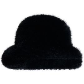 Naked Wardrobe Naked Wardrobe Oversize Faux Fur Bucket Hat