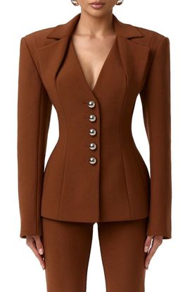 Naked Wardrobe Naked Wardrobe Ponte Blazer