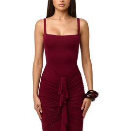 Naked Wardrobe Naked Wardrobe Scoop Neck Tank Bodysuit