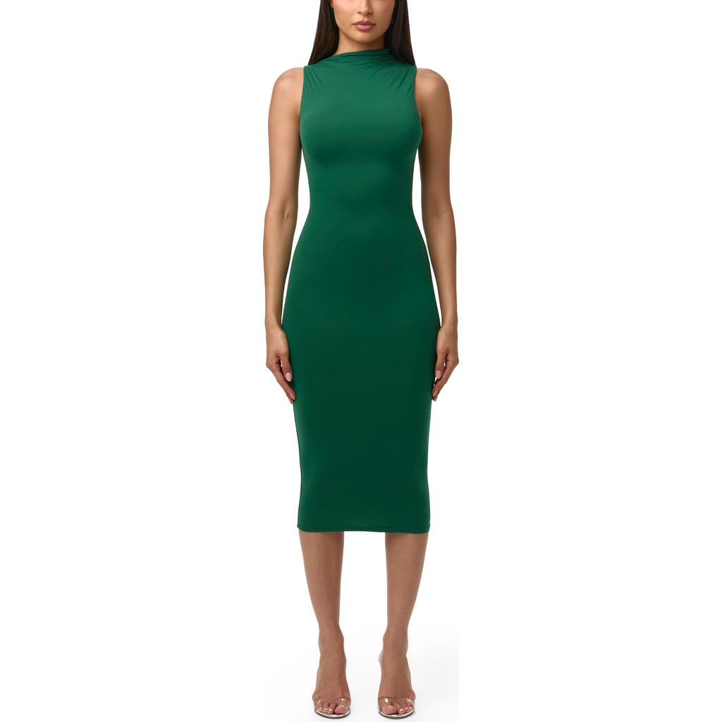 Naked Wardrobe Naked Wardrobe Sleeveless Midi Dress