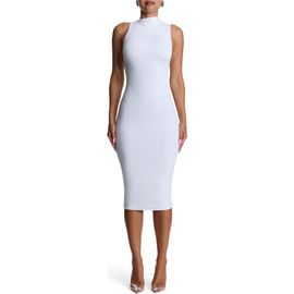 Naked Wardrobe Naked Wardrobe Smooth Sleeveless Midi Dress