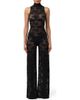 Naked Wardrobe Naked Wardrobe Stretch Lace Jumpsuit - 1