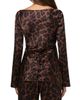 Naked Wardrobe Naked Wardrobe Stretch Silk Long Sleeve Top - 2