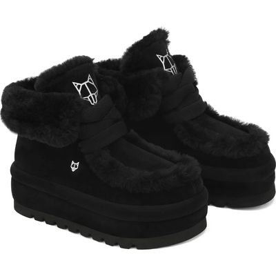 Naked Wolfe Naked Wolfe Bambi Ice Faux Fur/Suede