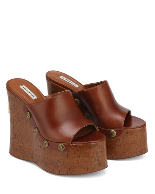 NAKED WOLFE IVY WEDGE Naked Wolfe Heels