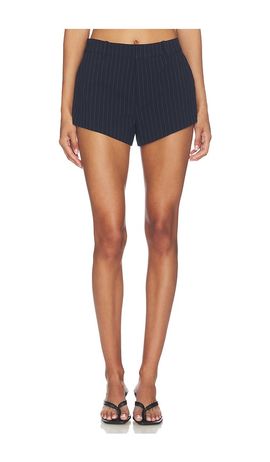 Nakedvice Nakedvice The Beckette Pinstripe Short