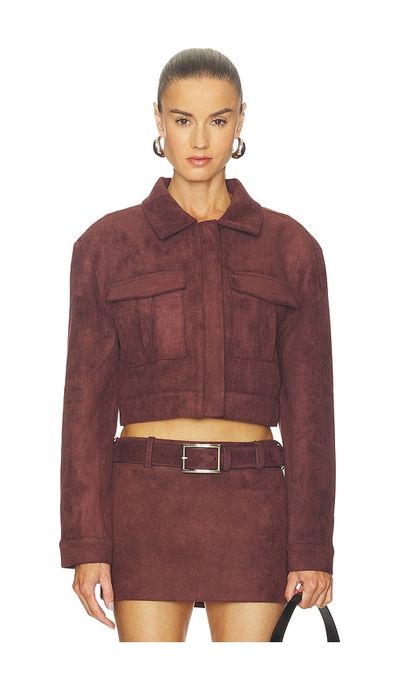 Nakedvice Nakedvice The Vince Faux Suede Jacket