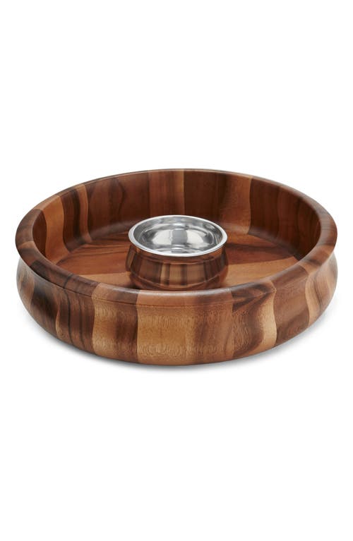 Nambé Nambé Nara Chip & Dip Server