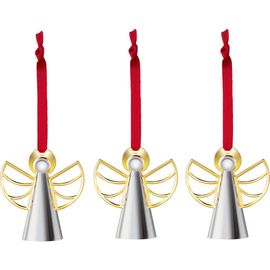 Nambé Nambé Set of 3 Angel Ornaments