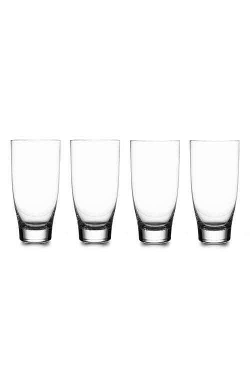Nambé Nambé Vie Set of 4 Highball Glasses