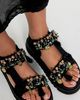 Nan-Ku Couture Kaleidoscope Embellished Sport Sandals - 2