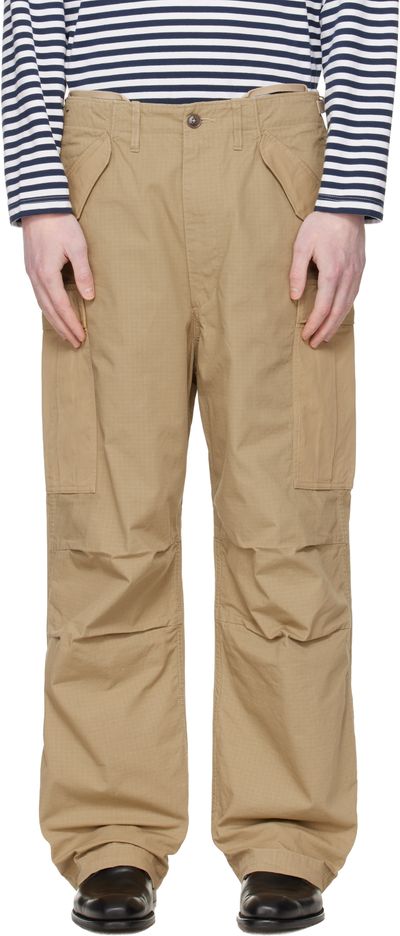 nanamica nanamica Beige Ripstop Cargo Pants