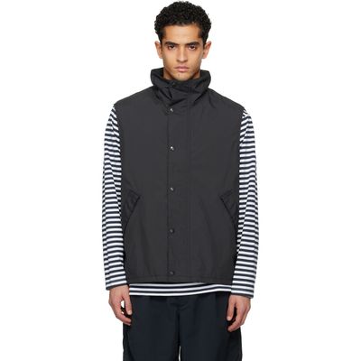 nanamica nanamica Black 2L PERTEX UNLIMITED Field Vest