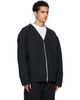 nanamica nanamica Black OOAL 5G Zip Cardigan - 2