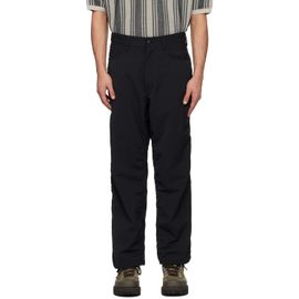 nanamica nanamica Black OOAL ALPHADRY 5Pocket Trousers
