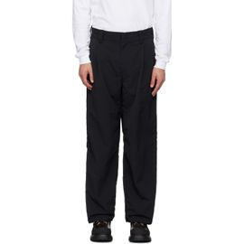 nanamica nanamica Black OOAL ALPHADRY Club Trousers