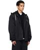 nanamica nanamica Black OOAL Nylon Twill Hooded Jacket - 2