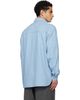 nanamica nanamica Blue OOAL Regular Collar Chambray Shirt - 3