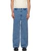 nanamica nanamica Blue OOAL Weather Denim Deck Pants - 1