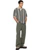 nanamica nanamica Gray OOAL Knit Sweater Polo - 4