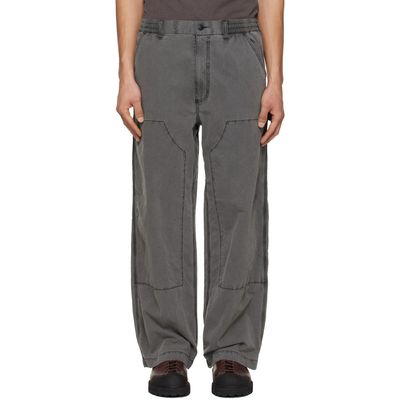 nanamica nanamica Gray Weather Deck Trousers