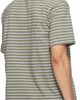 nanamica nanamica Khaki & Gray COOLMAX Stripe Jersey T-shirt - 3
