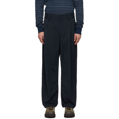 nanamica nanamica Navy OOAL ALPHADRY Club Trousers