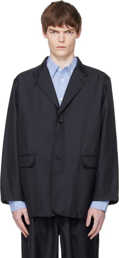 nanamica nanamica Navy Polyester Twill Club Blazer