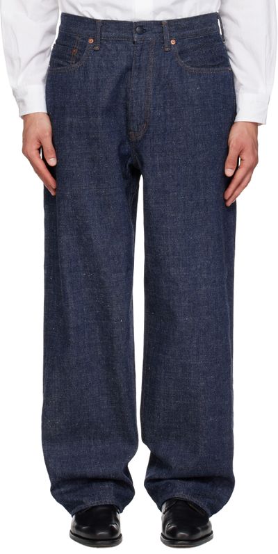 nanamica nanamica Navy Selvage Jeans