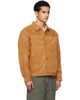 nanamica nanamica Tan OOAL Ultrasuede Short Faux-Suede Jacket - 2