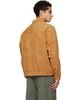 nanamica nanamica Tan OOAL Ultrasuede Short Faux-Suede Jacket - 3